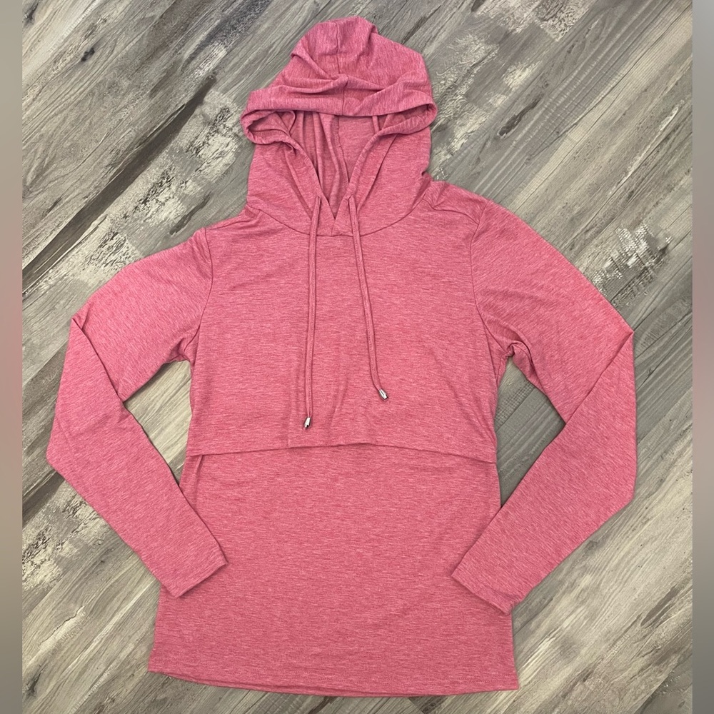 Bhome Pink Nursing Hoodie